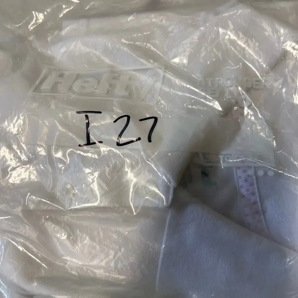 Girls L 10/12 White Cat & Jack Polo Shirt School Uniform * NWT